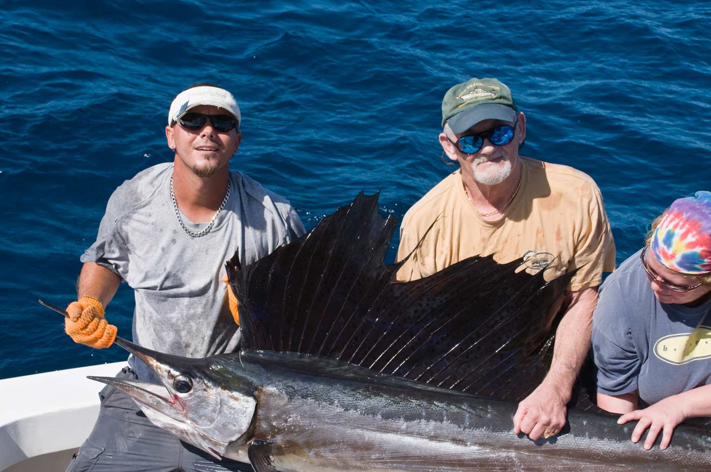 One of the biggest sailfish of our season!