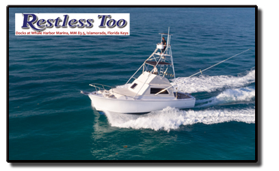 Charterboat Restless Too is a classic 1964 Hatteras